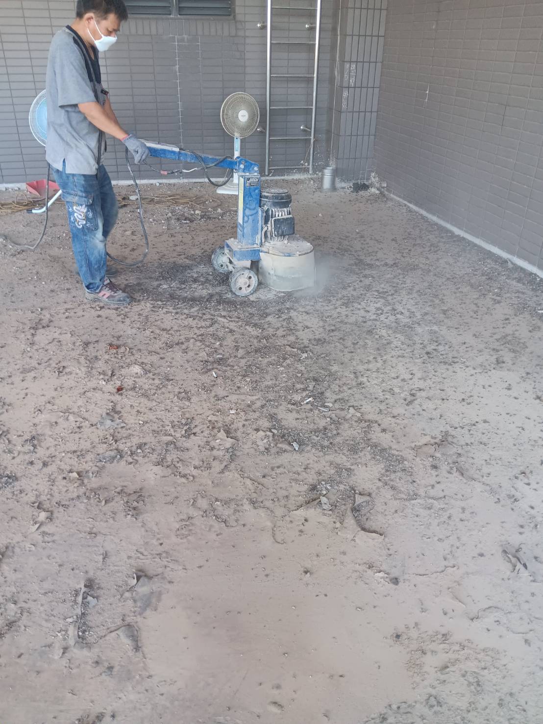 桃園PU拋除工程